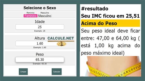 calcular imc online
